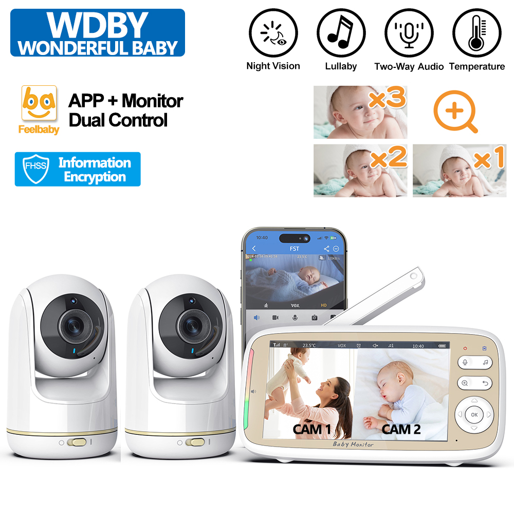 VB803 PRO Baby Monitor with 2p - Home Cinema Wireless ulasan dan harga
