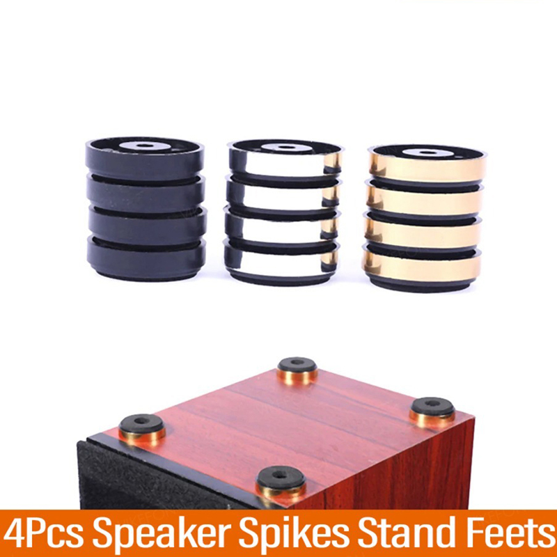4Pcs Speaker Spikes Stand Part - Audio Home Cinema ulasan dan harga