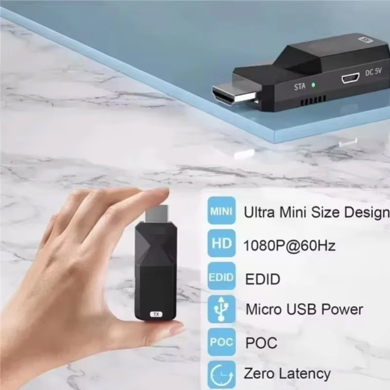 50M 1080P 60Hz HDMI-Compatible - Home Cinema Wireless ulasan dan harga