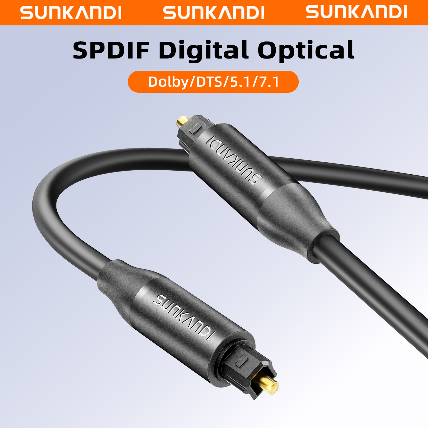SUNKANDI Optical Audio Cable,  - Home Cinema Tv ulasan dan harga