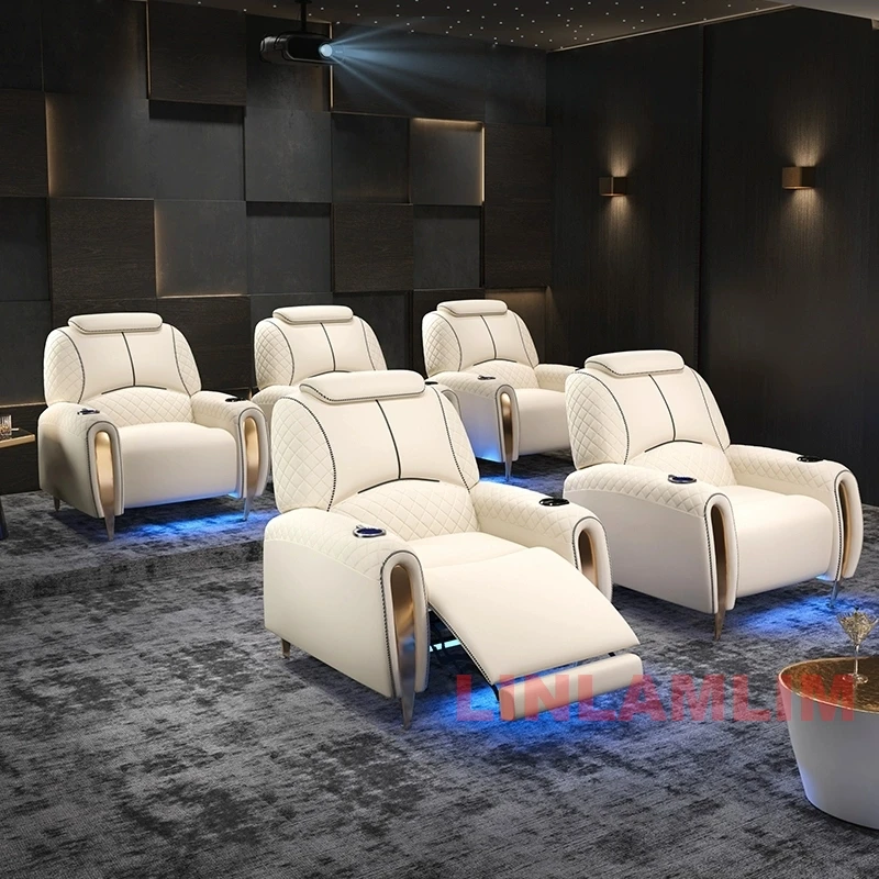 Luxury Electric Recliner Theat - Home Cinema Chairs ulasan dan harga