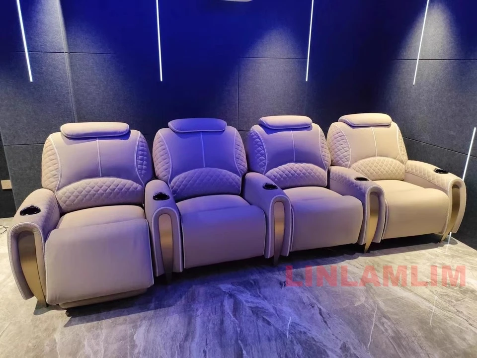Luxury Electric Recliner Theat - Home Cinema Chairs ulasan dan harga