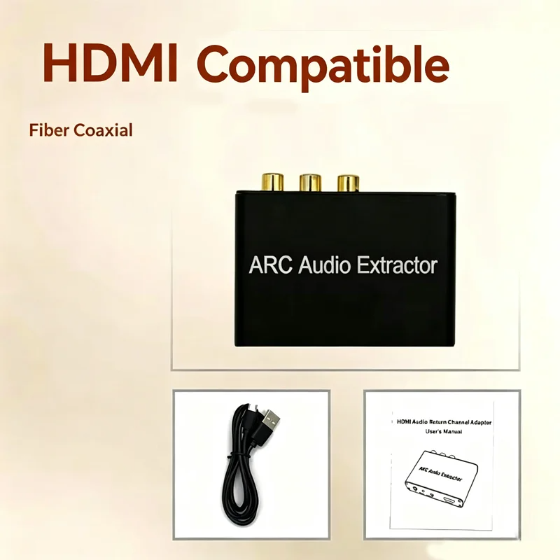 4K HDMI-Compatible ARC Audio E - Audio Home Cinema ulasan dan harga