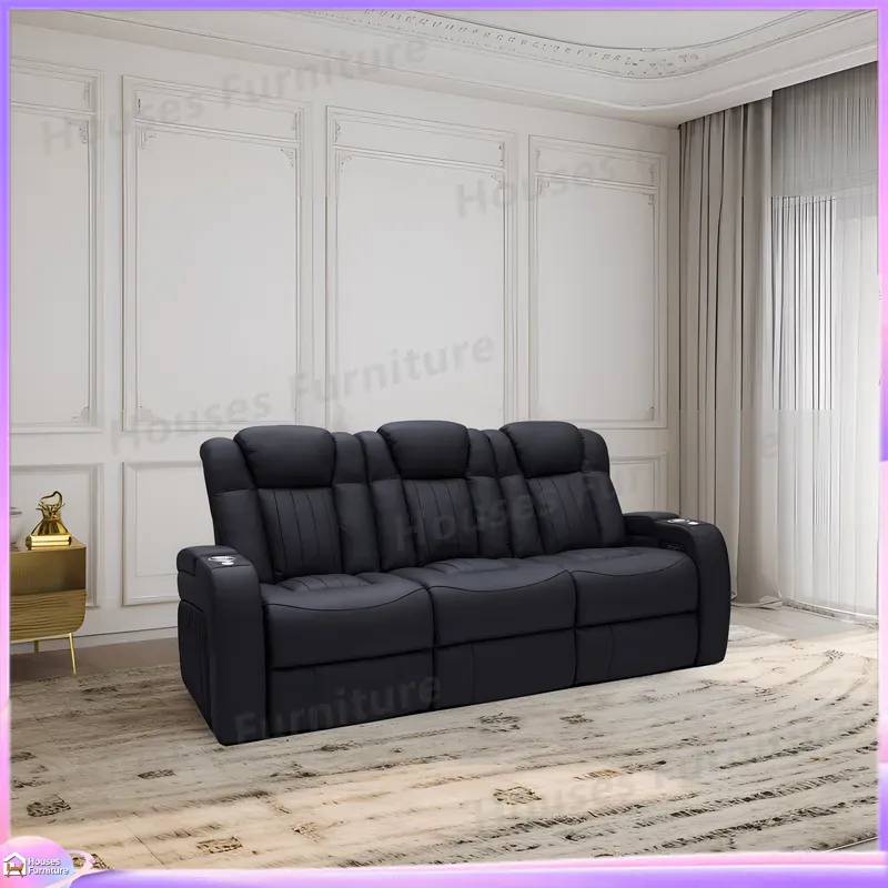 Leather Recliner Sofa Home The - Home Cinema Chairs ulasan dan harga