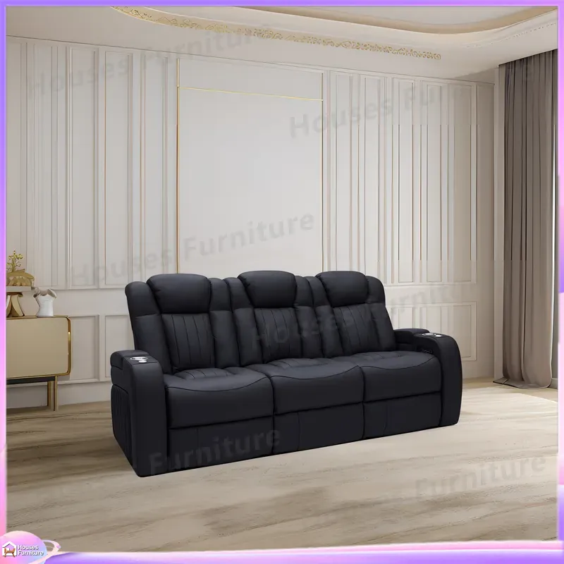 Leather Recliner Sofa Home The - Home Cinema Chairs ulasan dan harga